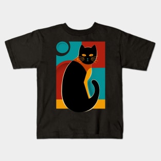 Bauhaus cat 1 Kids T-Shirt